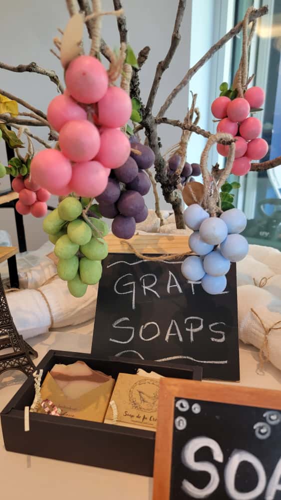 Oatmeal and Aloe Vera Grape Soap