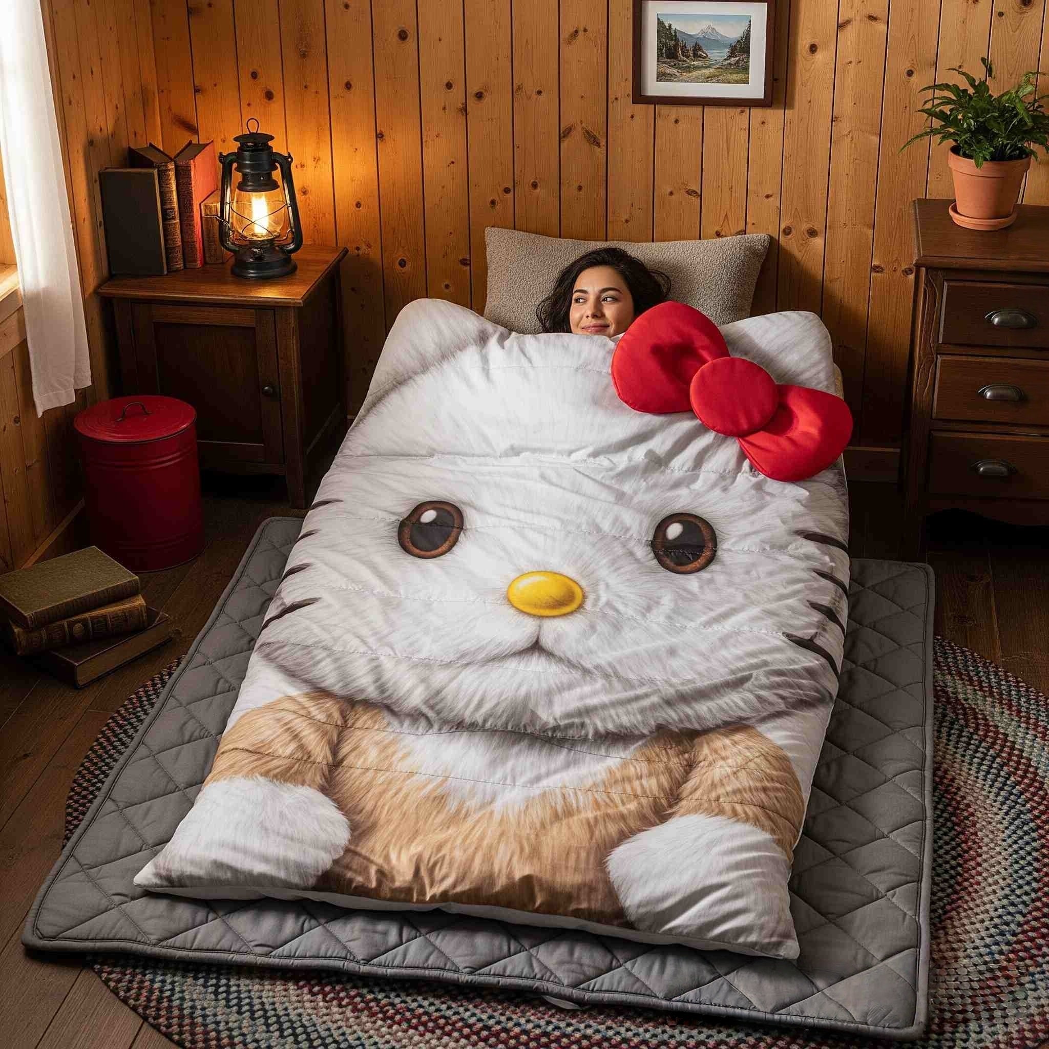 Cute Hello Kitty Sleeping Bag for Fans of Comfort &amp; Kawaii Style