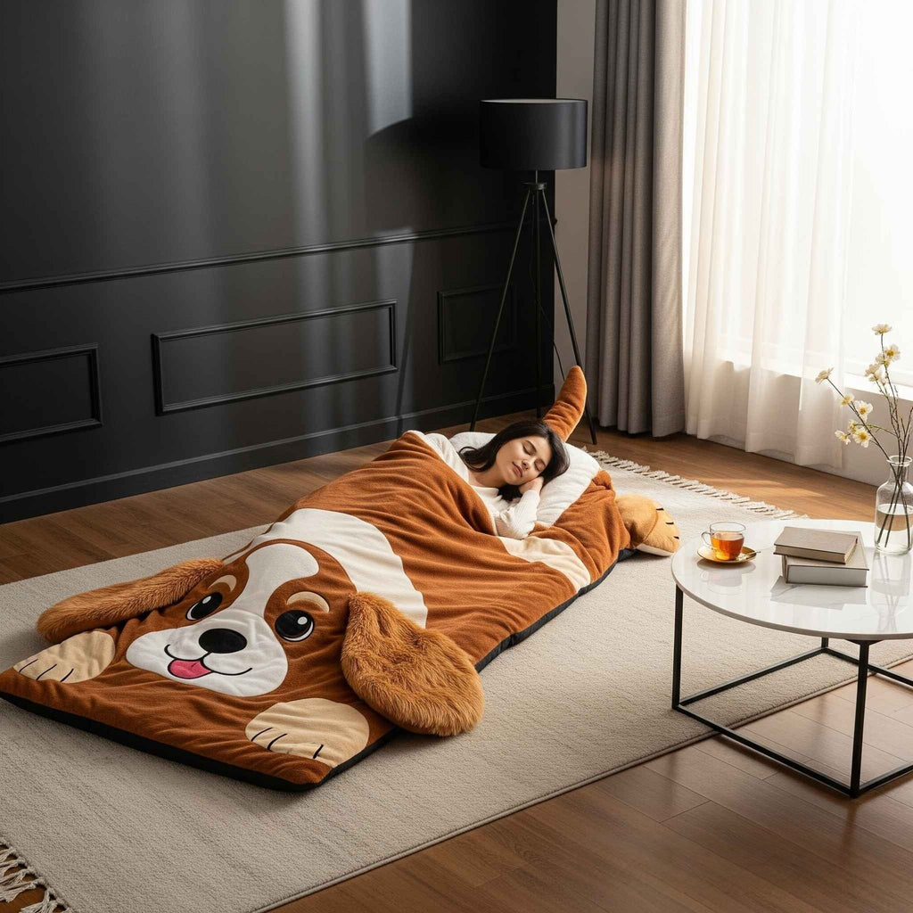 Fluffy Dog Sleeping Bags: A Cozy Hug Every Time You Sleep|The best choice for winter!