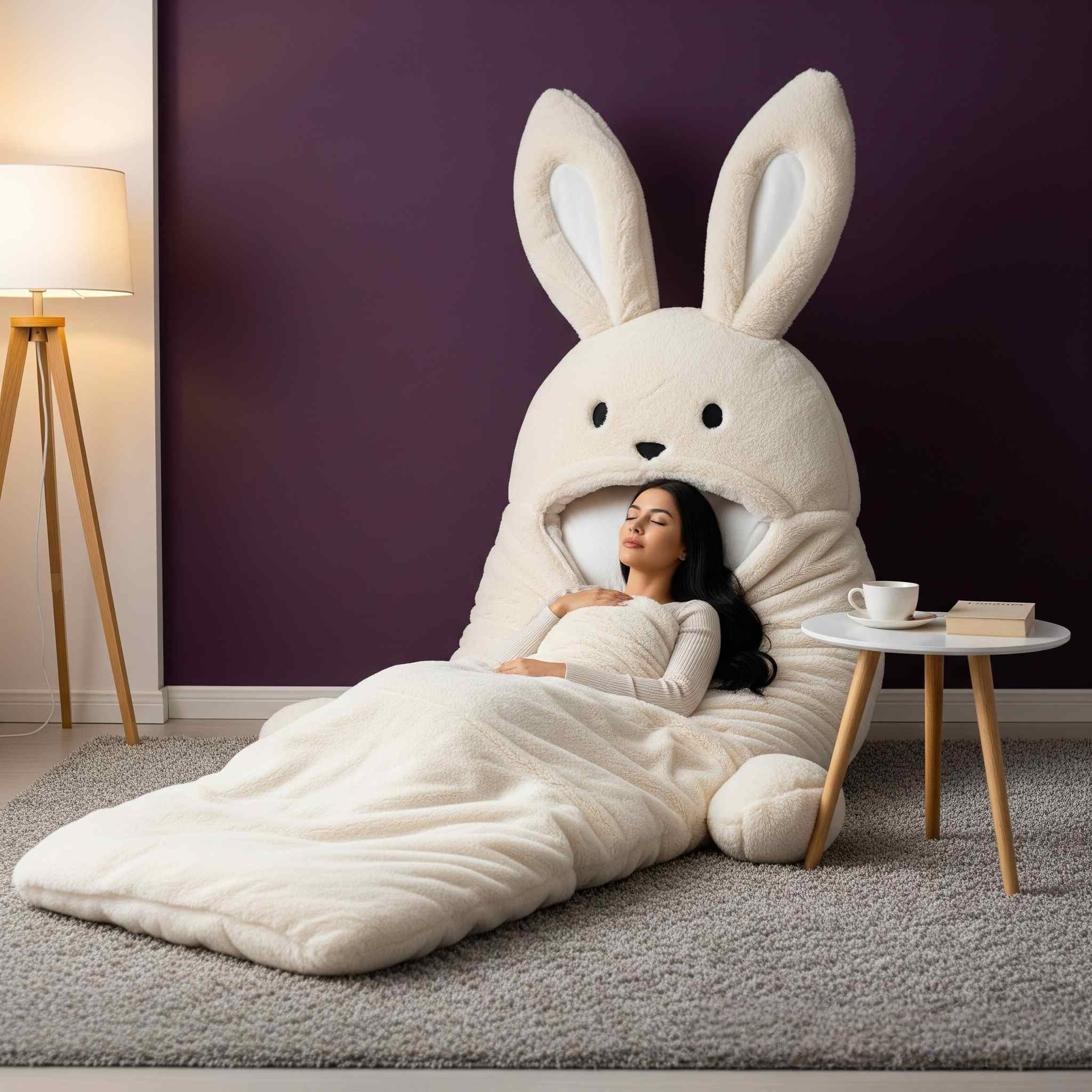 Fluffy Rabbit Sleeping Bag: A Must-Have for Bunny Lovers